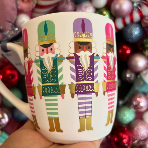 ✨NEW💗Peppermint and Pine Soft Touch Nutcracker Christmas Mug🎁 - Picture 2 of 8